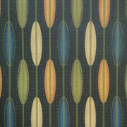 Remnant of Abacus Jet Black Upholstery Fabric