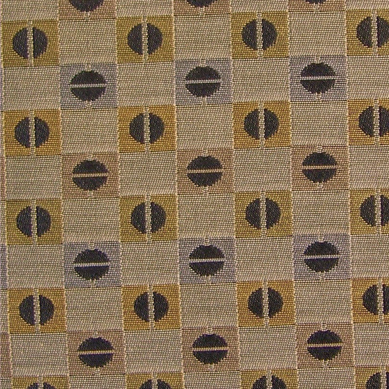 Upholstery Fabric Geometric Check Fabric Abacus Stone Toto Fabrics