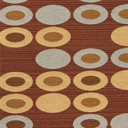 Knoll Textiles Fabric Remnant of Abacus Wooden Nickel