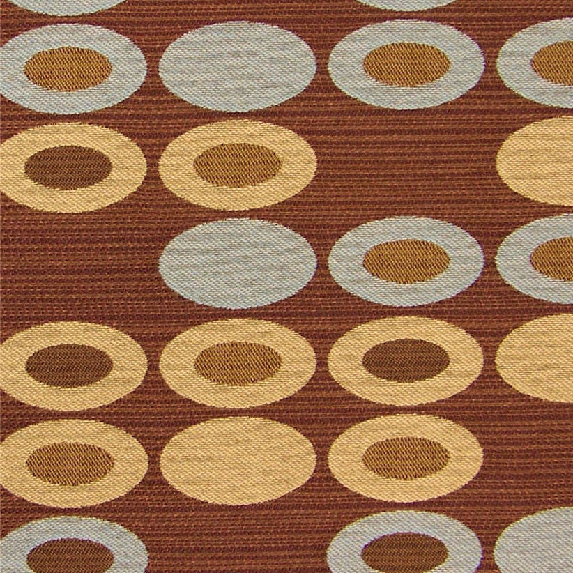Knoll Textiles Fabric Remnant of Abacus Wooden Nickel