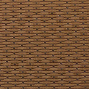 Maharam Akimbo Walnut Pencil Stipe Dot Brown Upholstery Fabric