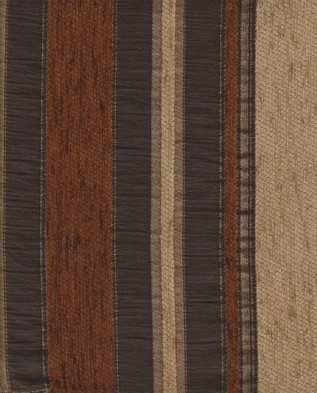 Upholstery Fabric Thick Stripe Allesi Mocha Toto Fabrics
