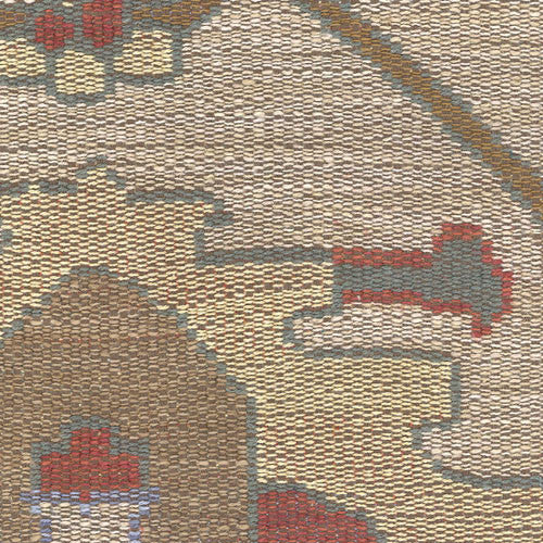 Upholstery Fabric Colorful Kilim Anatolian Kilim Water And Flowers Toto Fabrics