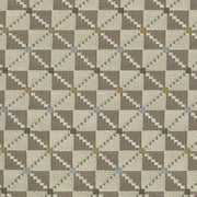 Upholstery Fabric Checkered Pattern Argyle Almond Toto Fabrics
