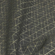 HBF Argyle Boucle Cement Geometric Gray Upholstery Fabric