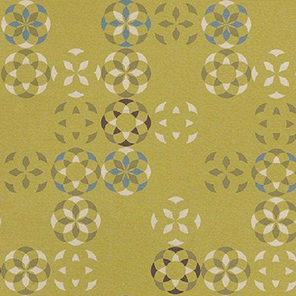 Momentum Arrange Wasabi Geometric Green Upholstery Fabric
