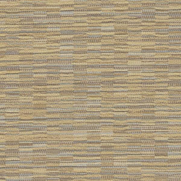 Mayer Aurora Wheat Stripe Chenille Beige Upholstery Fabric