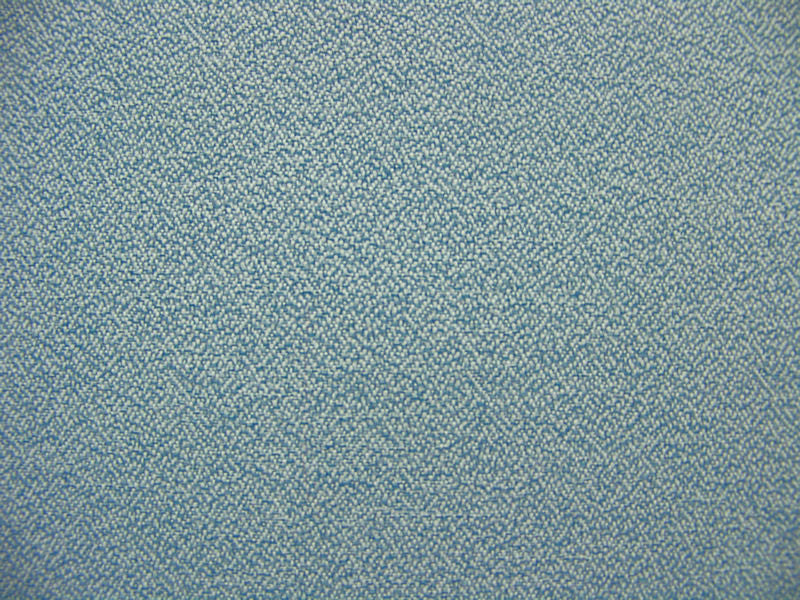 Axis Too Sea Solid Textured Panel Blue Upholstery Fabric