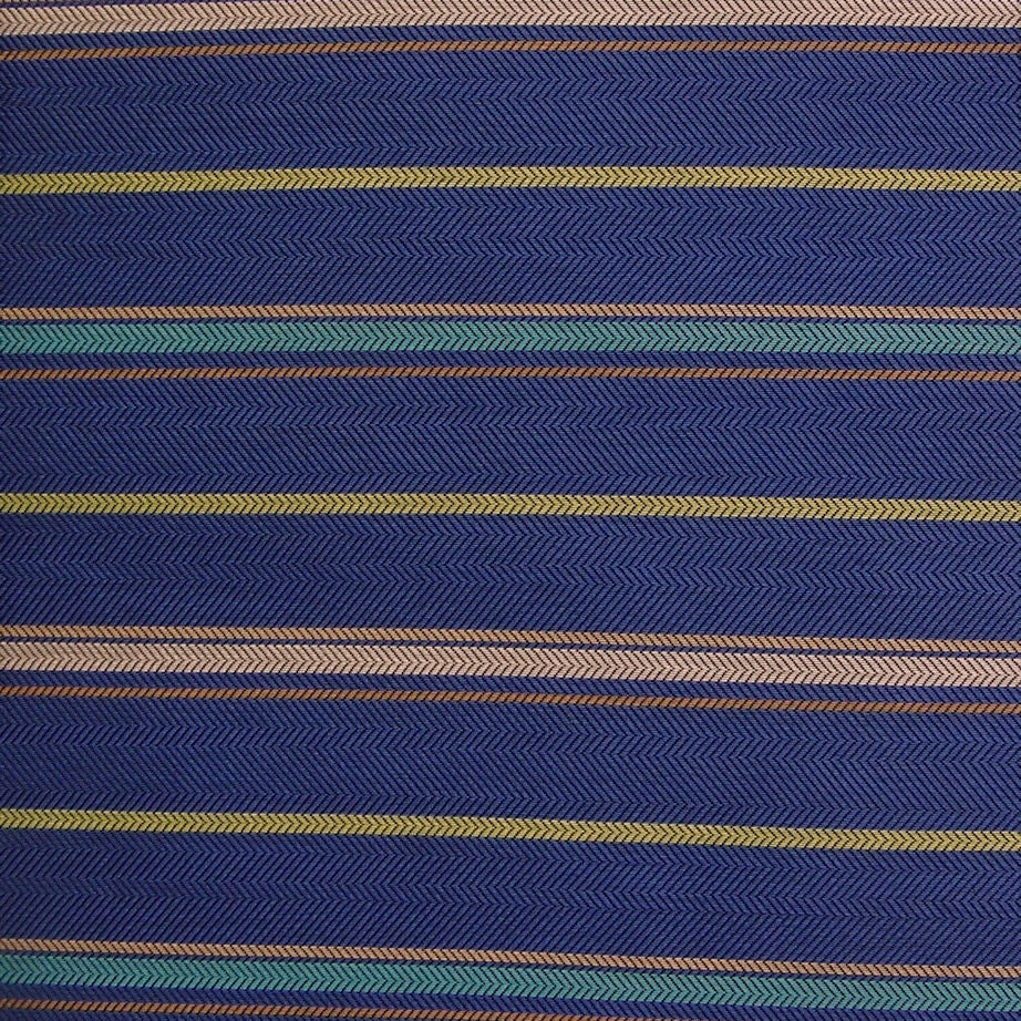 Upholstery Fabric Striped Chevron Banda Lapis Lazuli Toto Fabrics