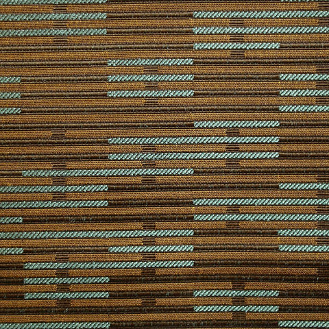 Maharam Bar Track Stripe Brown Upholstery Fabric