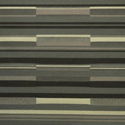Remnant of CF Stinson Bass Line Tuxedo Black Upholstery Fabric