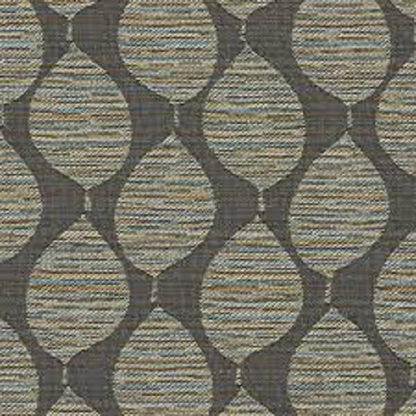 Mayer Upholstery Fabric Leaf Design Batik Blue Clay Toto Fabrics