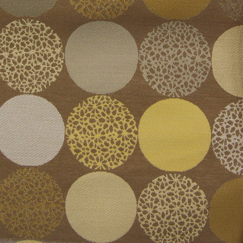 Carnegie Upholstery Fabric Rows Of Circle Bauble Color 41 Toto Fabrics