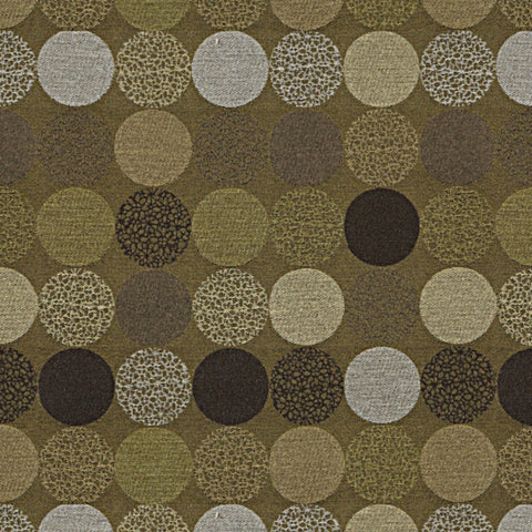 Carnegie Fabrics Upholstery Fabric Large Textured Circles Bauble Color 43 Toto Fabrics