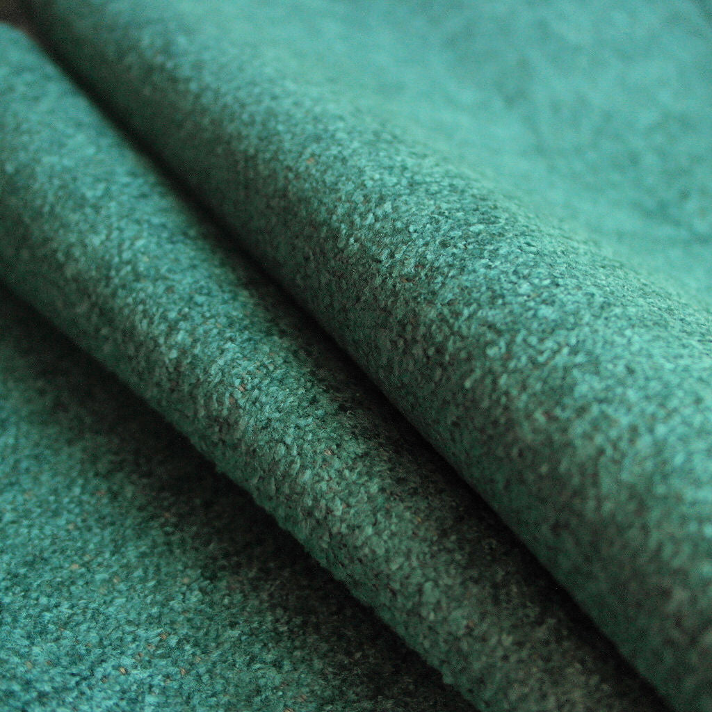 Upholstery Fabric Solid Chenille Bayberry Dark Ocean Toto Fabrics