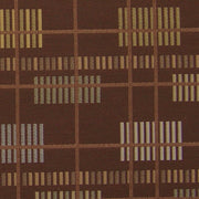 Upholstery Fabric Geometric Crypton Beat Box Mocha Toto Fabrics