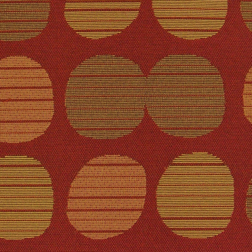 Upholstery Fabric Sliced Cirles Before Pepper Toto Fabrics