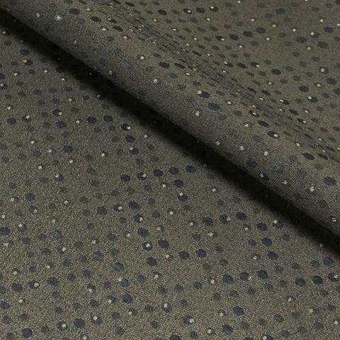 Culp Benday Smoke Polyester Gray Upholstery Fabric