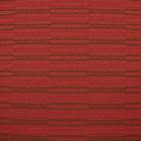 HBF Textiles Upholstery Fabric Remnant Beveled Line Cardinal 