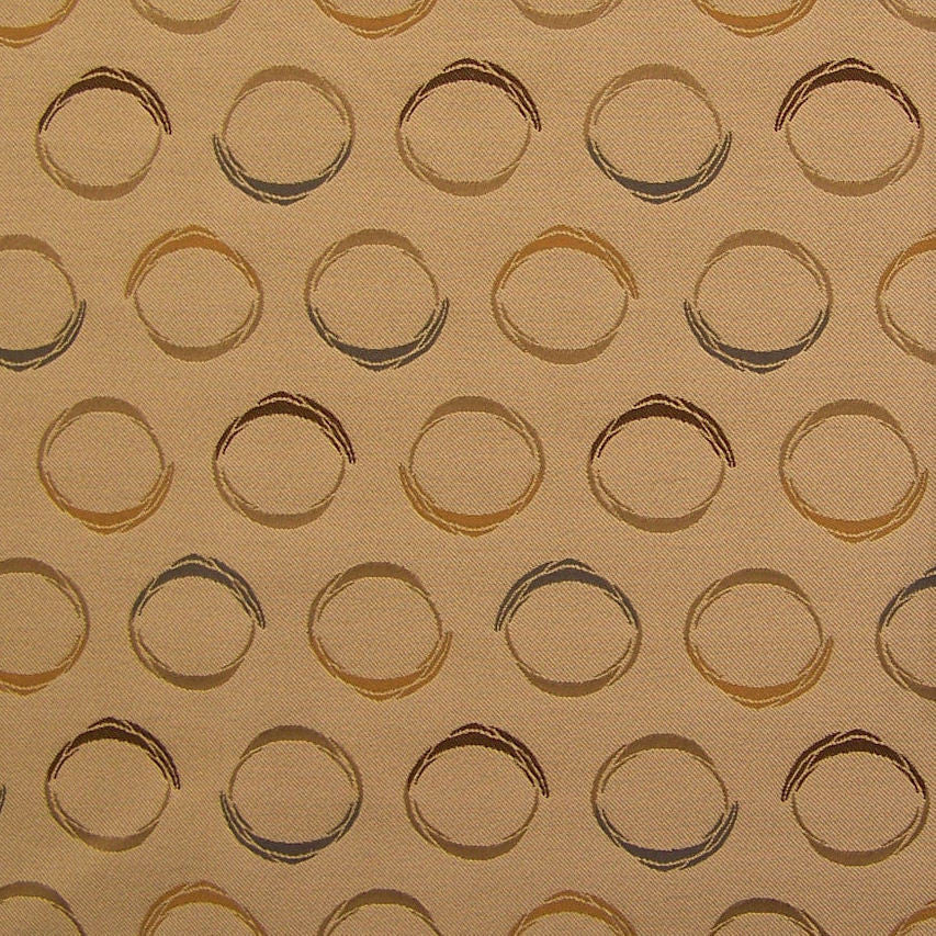 Upholstery Fabric Circle Tan Bias Au Lait Toto Fabrics