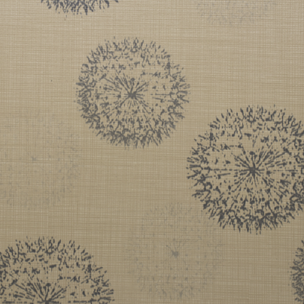 Anzea Big Bang Proton Abstract Design Tan Upholstery Vinyl
