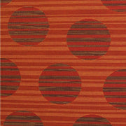 Upholstery Big Dots Orange With Red Toto Fabrics Online