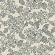 Upholstery Fabric Large Scale Floral Big Floral Green On Green Toto Fabrics