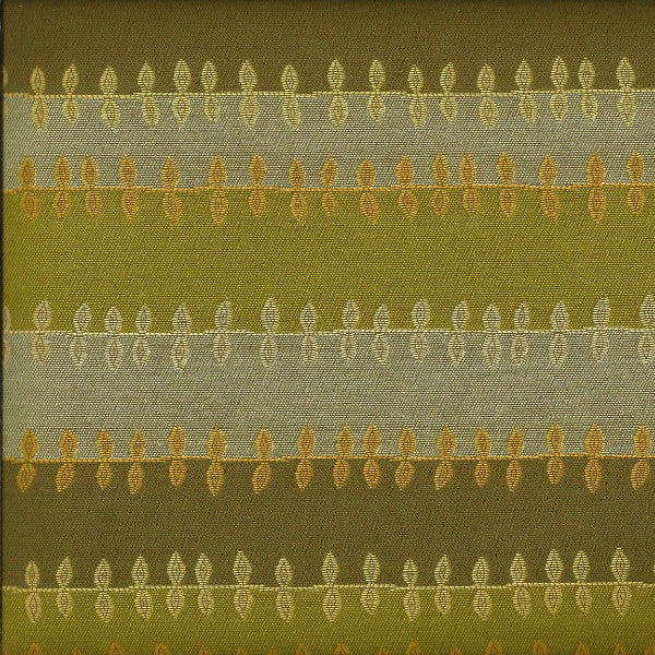 Upholstery Fabric Stripe With Foilage Bittersweet Herbal Toto Fabrics