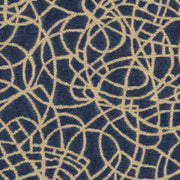 Upholstery Fabric Metallic Swirl Pattern Bling Lapis Toto Fabrics