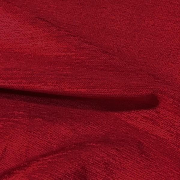 Carnegie Bliss 36 Solid Red Chenille Upholstery Fabric