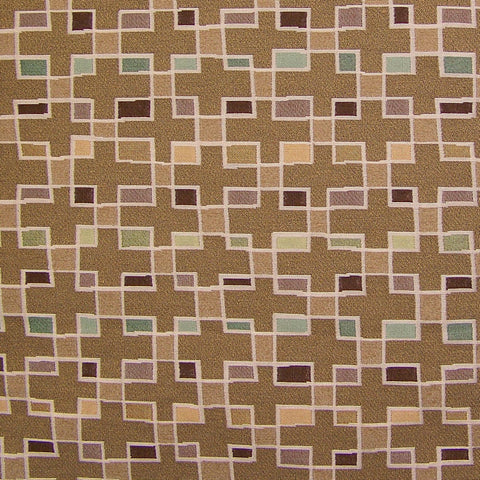 Arc-Com Fabrics Upholstery Fabric Remnant Block Party Sand