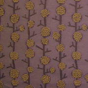 Fabric Remnant of Blossom Eggplant