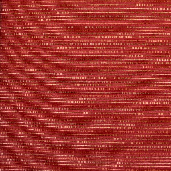 Knoll Bocce Picnic Textured Stripe Red Upholstery Fabric