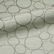 Upholstery Fabric Modern Design Circles Bongo Platinum Toto Fabrics