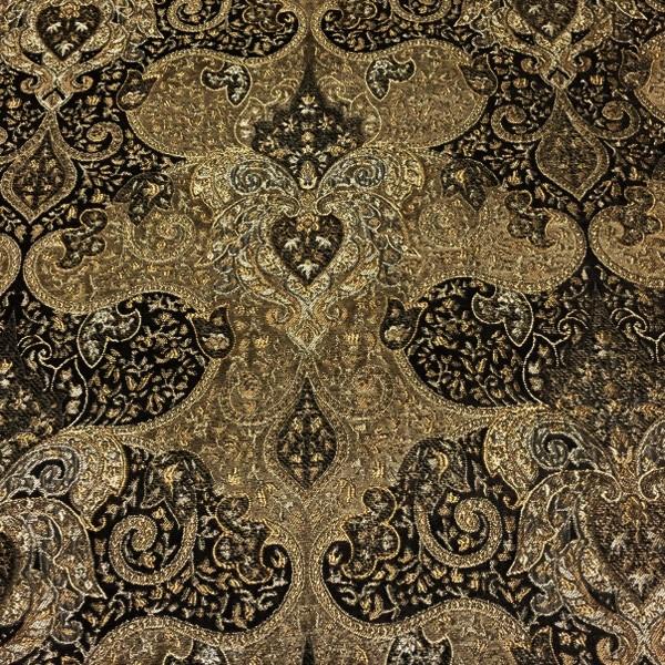 Brenice Cocoa Victorian Tapestry Style Brown Upholstery Fabric Swavelle Mill Creek