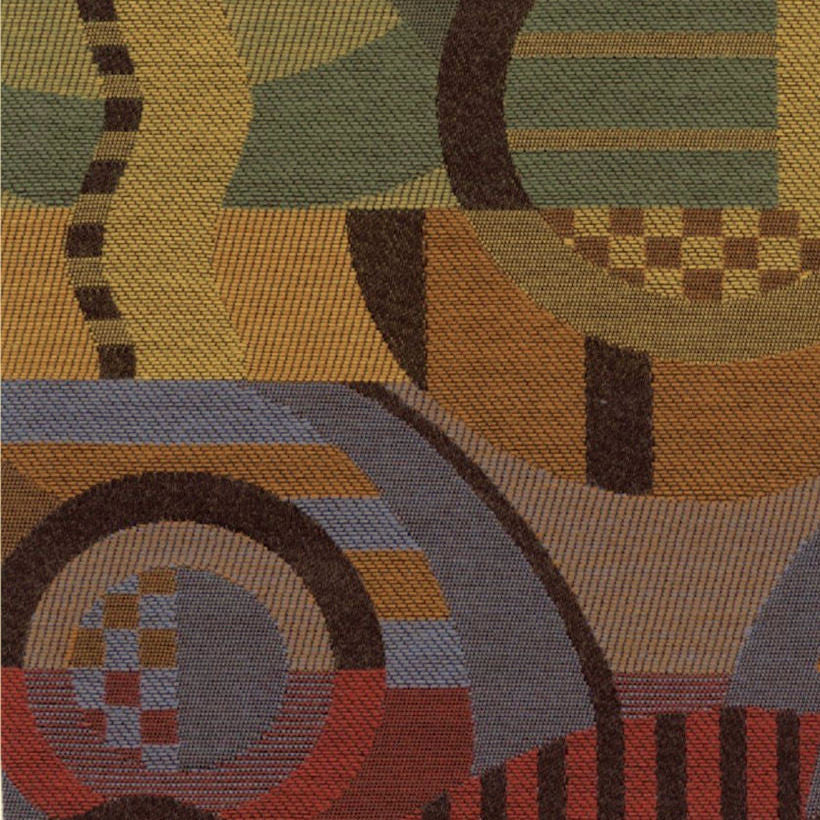 Fabric Remnant of Broadway Mulberry Upholstery Fabric