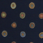 Arc-Com Fabrics Upholstery Fabric Colorful Small Circles Bubbly Midnight Toto Fabrics