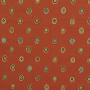 Arc-Com Fabrics Upholstery Fabric Remnant Bubbly Terracotta