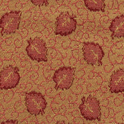 Upholstery Fabric Sturdy Scroll Foliage Cadmium Leaf Gold Dust Toto Fabrics