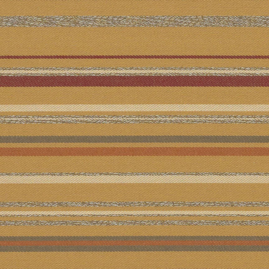 Fabric Remnant of Campus Stripe Butternut