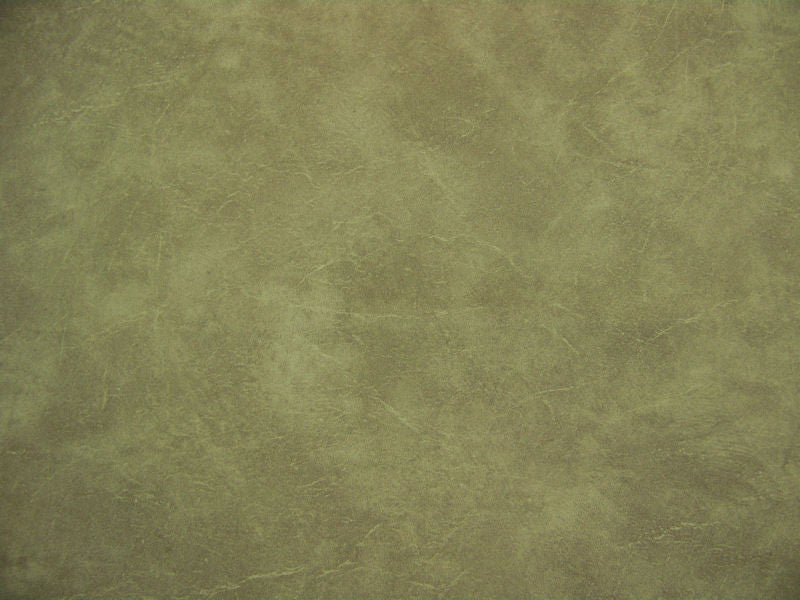 Carrara Dark Green Soft Faux Leather Upholstery Fabric