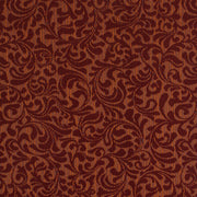 Upholstery Fabric Elegant Foliage  Cavalier Bordeaux Toto Fabrics