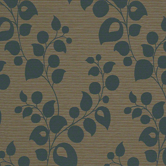 CF Stinson Upholstery Fabric Modern Foliage Celeste Prussian Toto Fabrics