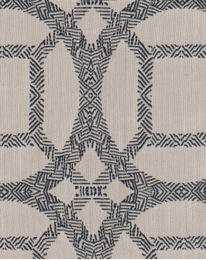 Upholstery Fabric Circle Pattern Charlestown Midnight Toto Fabrics