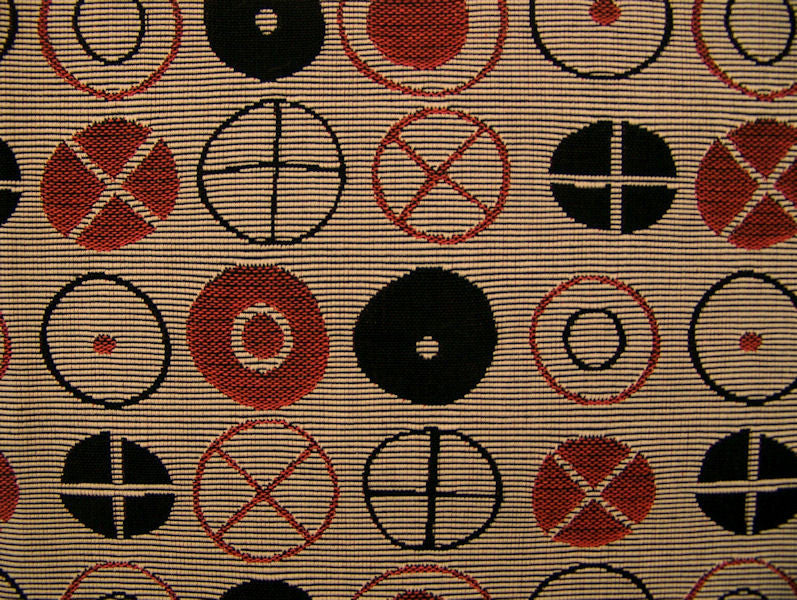 Fabric Remnant of Circles Document