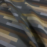 Maharam Clamber Sandy Stripe Brown Upholstery Fabric