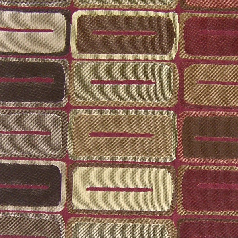 Remnant of Clay Wall Wildberries Upholstery Fabric