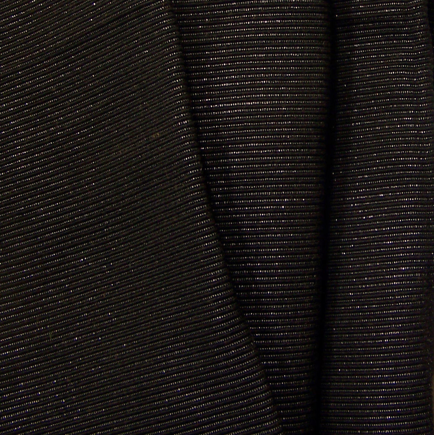 Clock Onyx Ribbed Stripe Upholstery Fabric