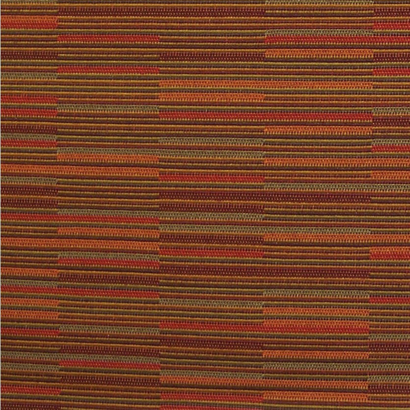 Upholstery Fabric Colorful Segmented Stripe Coincide Currant Toto Fabrics