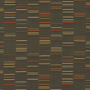 Upholstery Fabric Staggered Stripe Column Sepia Toto Fabrics